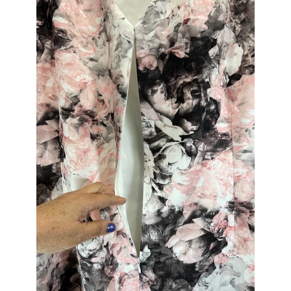 Tahari Women's Floral-Print Scuba Sheath Knee Length Dress Size 18W - Picture 5 of 9